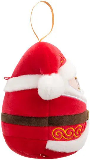 Squishmallows Ornement de Noël Père Noël avec des lunettes Nick