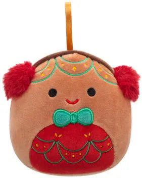 Squishmallows Ornamento di Natale Pan di zenzero Contanti