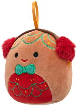 Squishmallows Ornamento di Natale Pan di zenzero Contanti