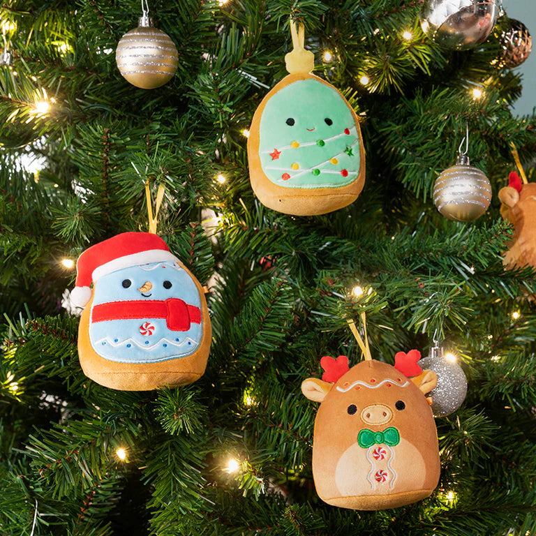 Squishmallows Weihnachtsplätzchen-Ornament im 3er-Pack