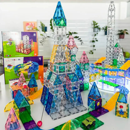 Jeu de construction magnétique COLORMAG City Maxi