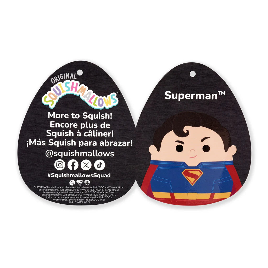 Squishmallows Warner Bros Superman mit Krypto