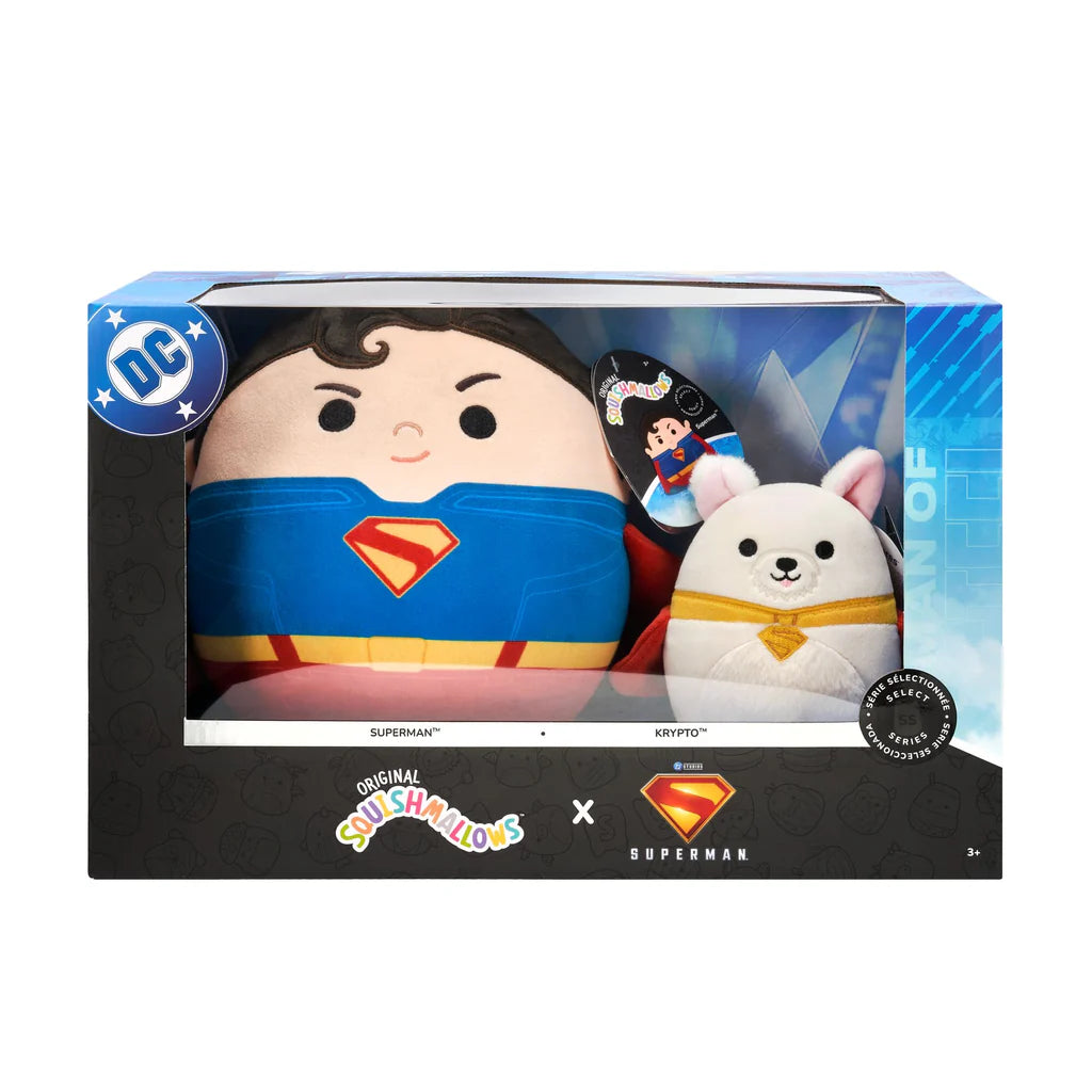 Squishmallows Warner Bros Superman mit Krypto