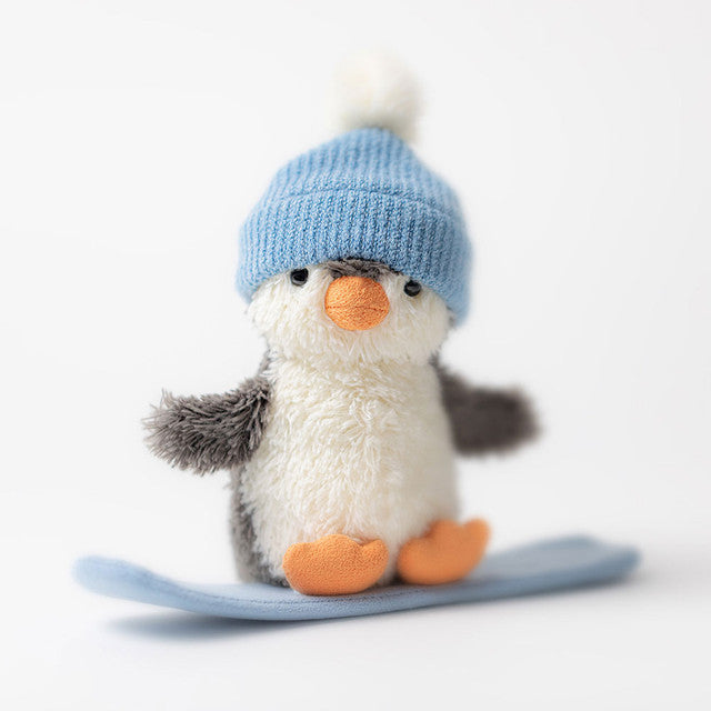 Jellycat Peanut Pingouin Snowboard