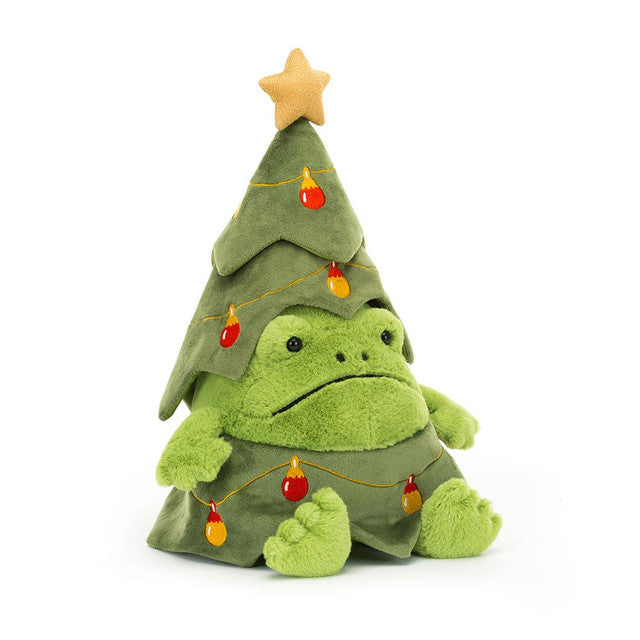 Jellycat Weihnachtsbaum Ricky Regenfrosch