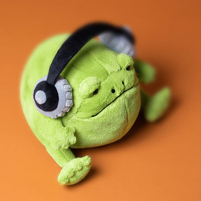 Jellycat Ricky Rain Frog Kopfhörer