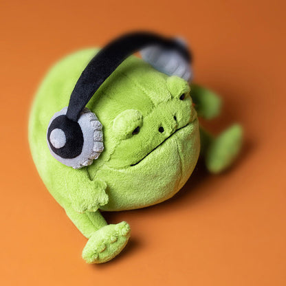 Jellycat Ricky Rain Frog Casque d'écoute