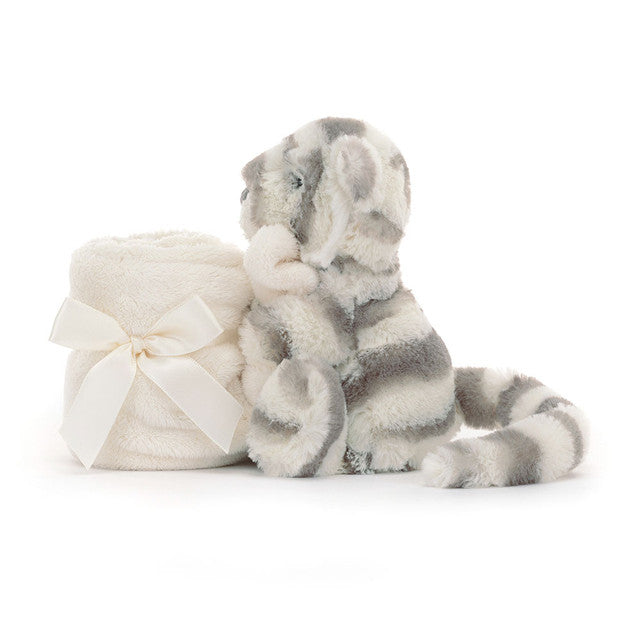 Jellycat Bashful Snow Tiger Sucette