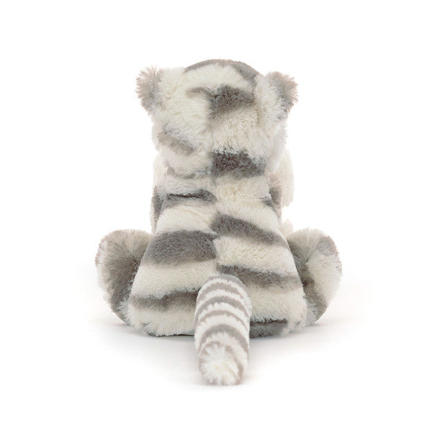 Jellycat Bashful Snow Tiger Sucette
