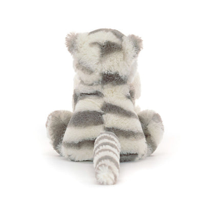 Jellycat Bashful Snow Tiger Sucette