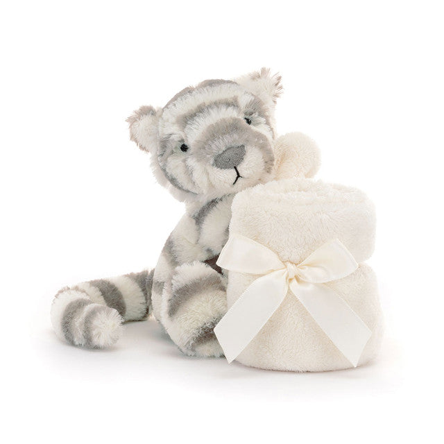 Jellycat Bashful Snow Tiger Sucette