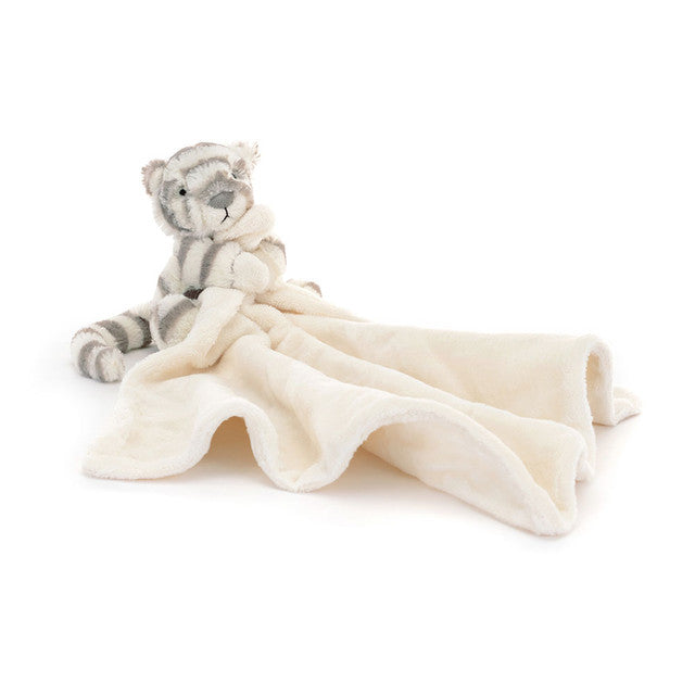 Jellycat Bashful Snow Tiger Sucette