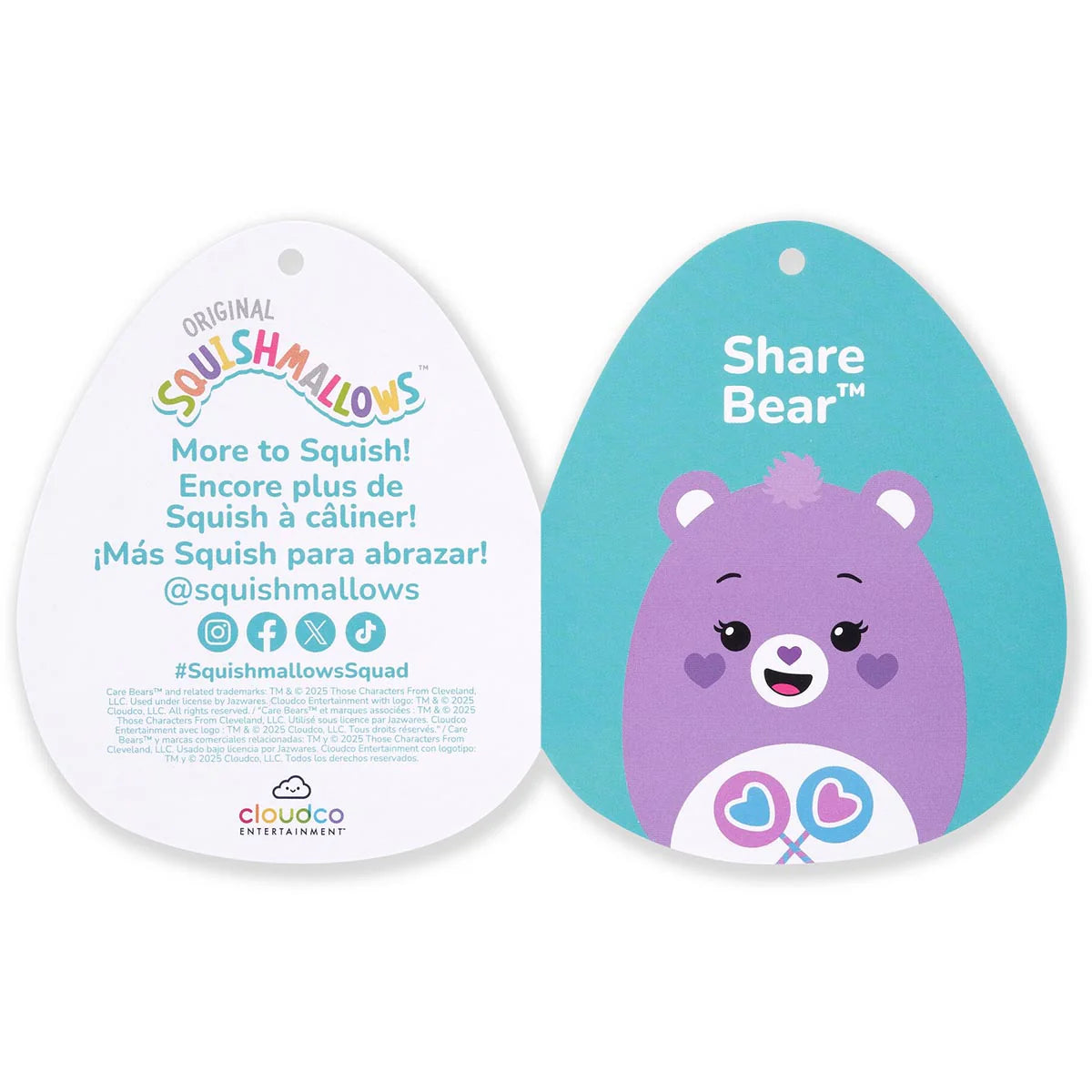 Squishmallows – Bär teilen