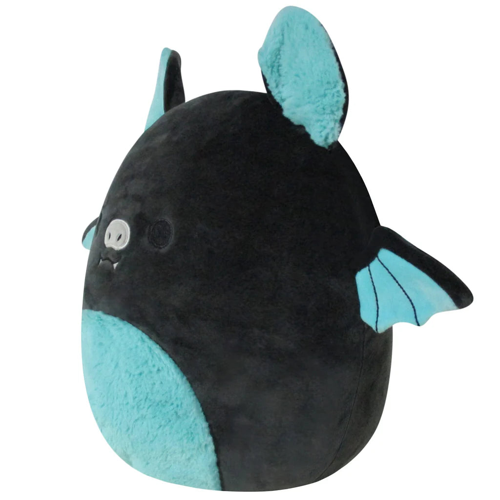 Squishmallows Halloween Aldous, der schwarz-blaugrüne Flughund