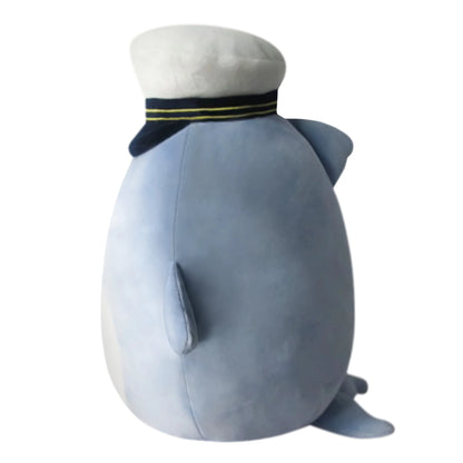 Squishmallows – Samir Blauwal mit Matrosenhut