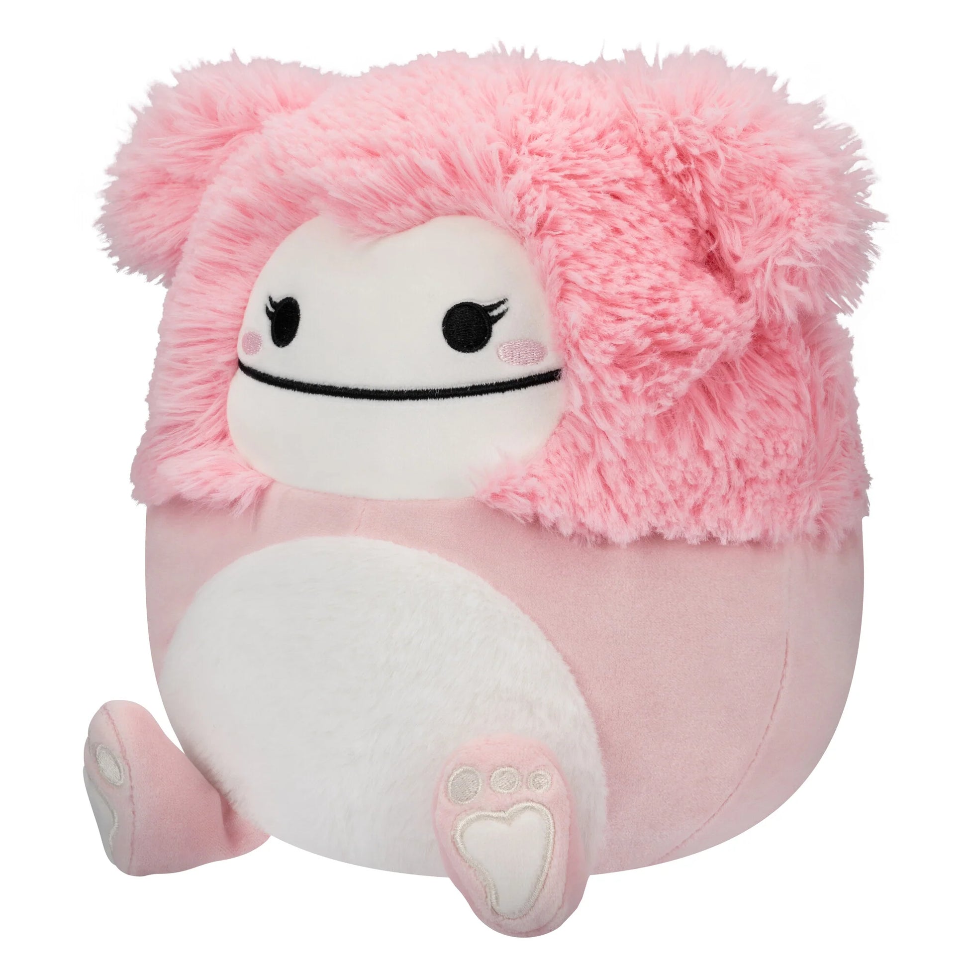 Squishmallows Fuzz-A-Mallows Brina der rosa Bigfoot