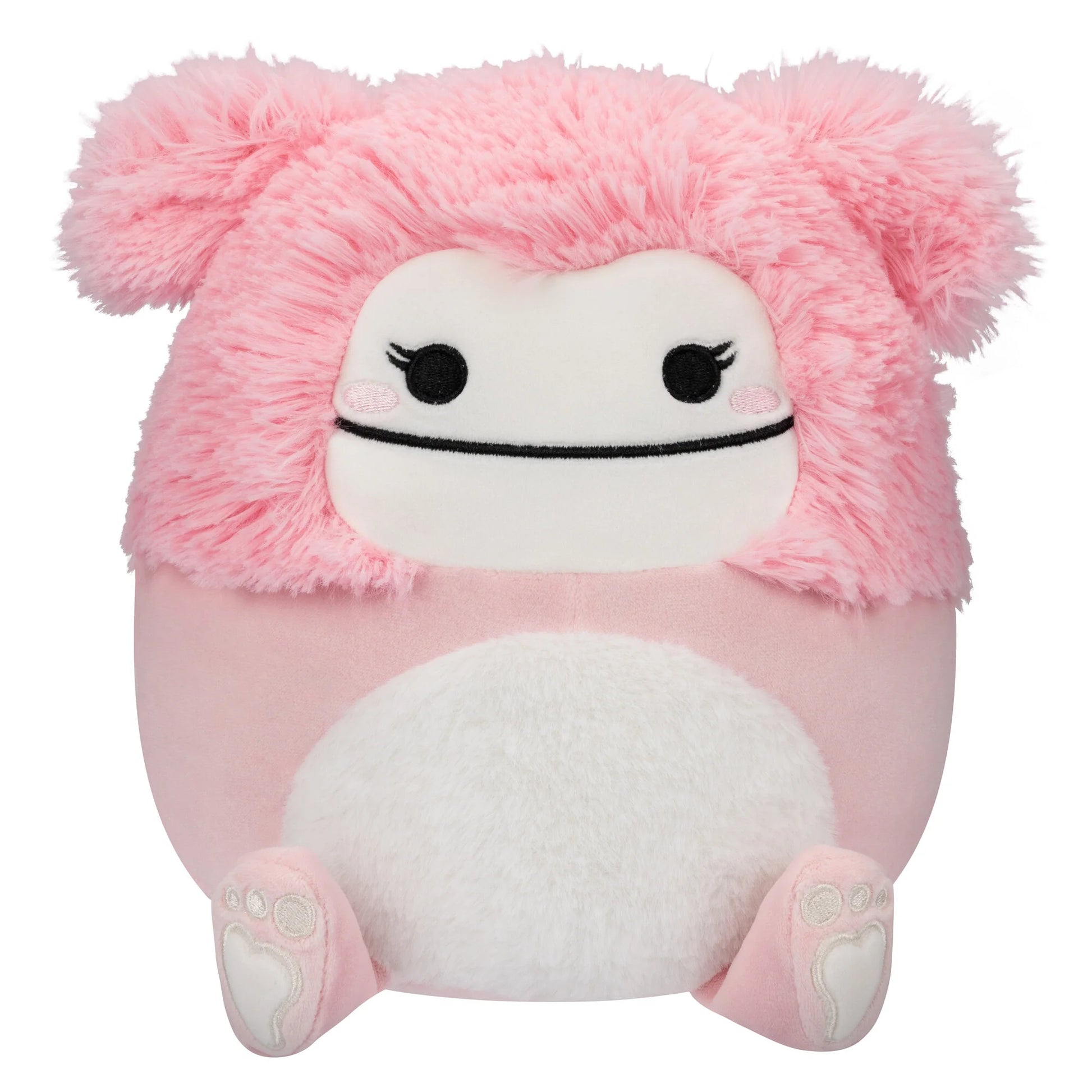 Squishmallows Fuzz-A-Mallows Brina der rosa Bigfoot
