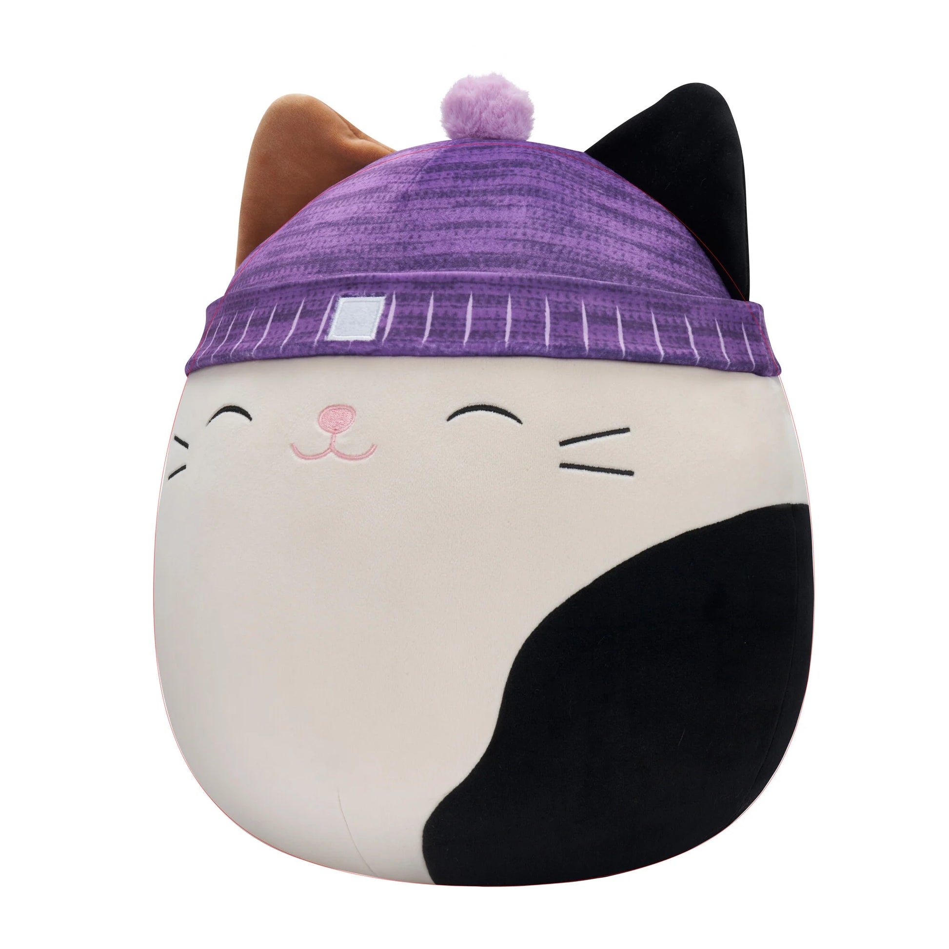 Squishmallows – Cam Calico Katze mit lila Hut