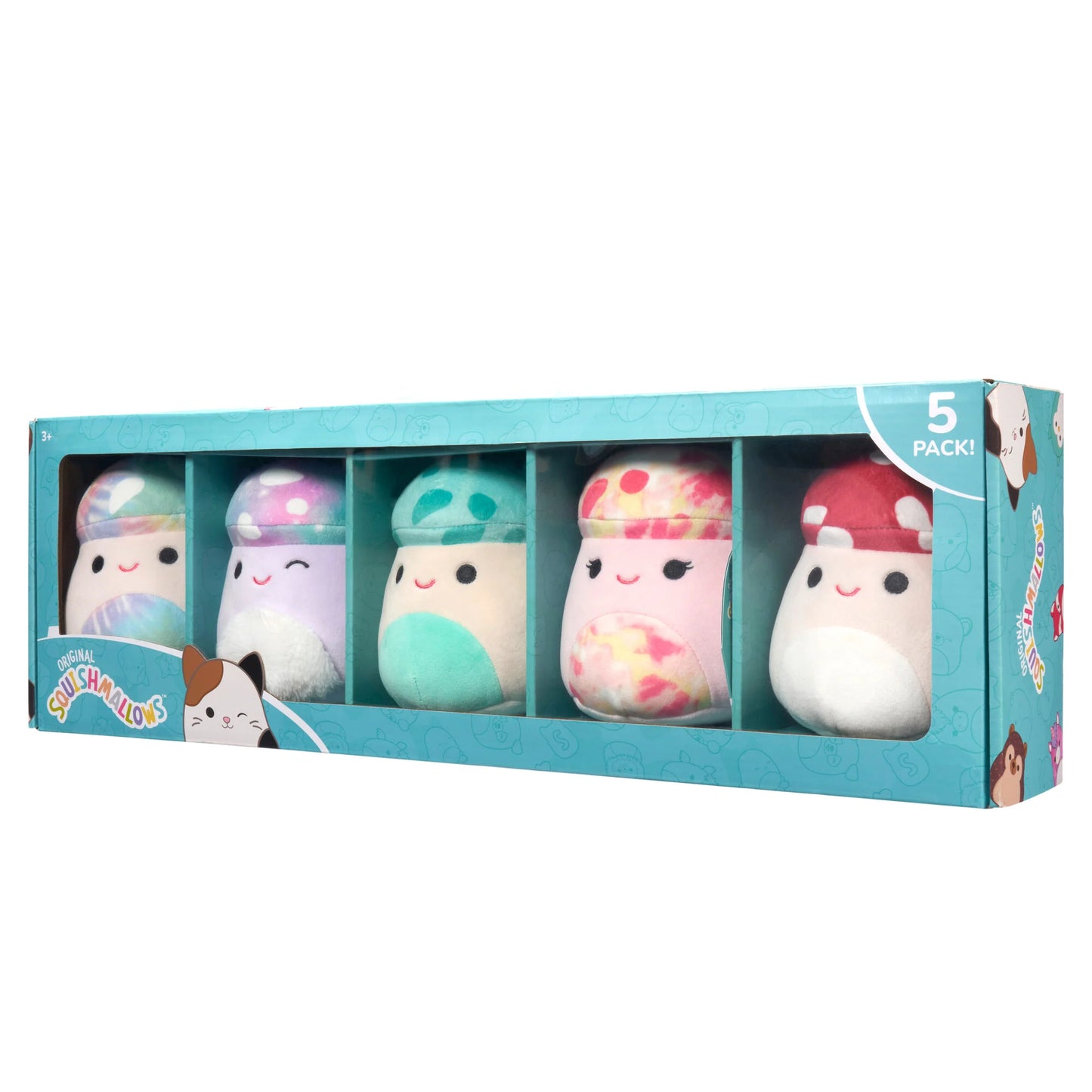 Squishmallows Micromallows Champignons 5-Pack