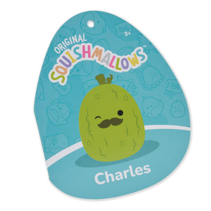 Squishmallows – Charles Pickle mit Schnurrbart
