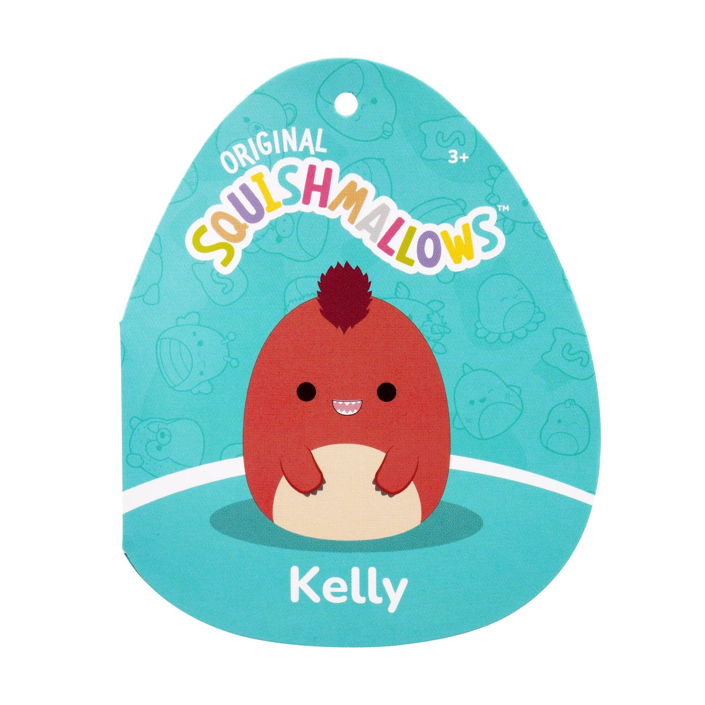Squishmallows – Kelly, der rote Velociraptor