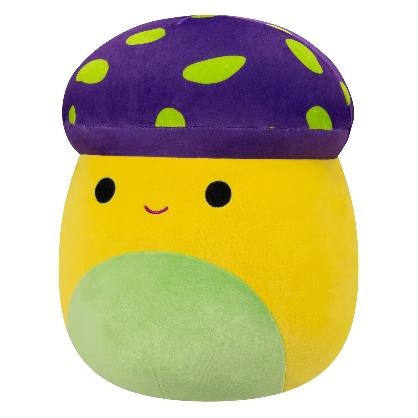 Squishmallows - Enid le champignon jaune fluo