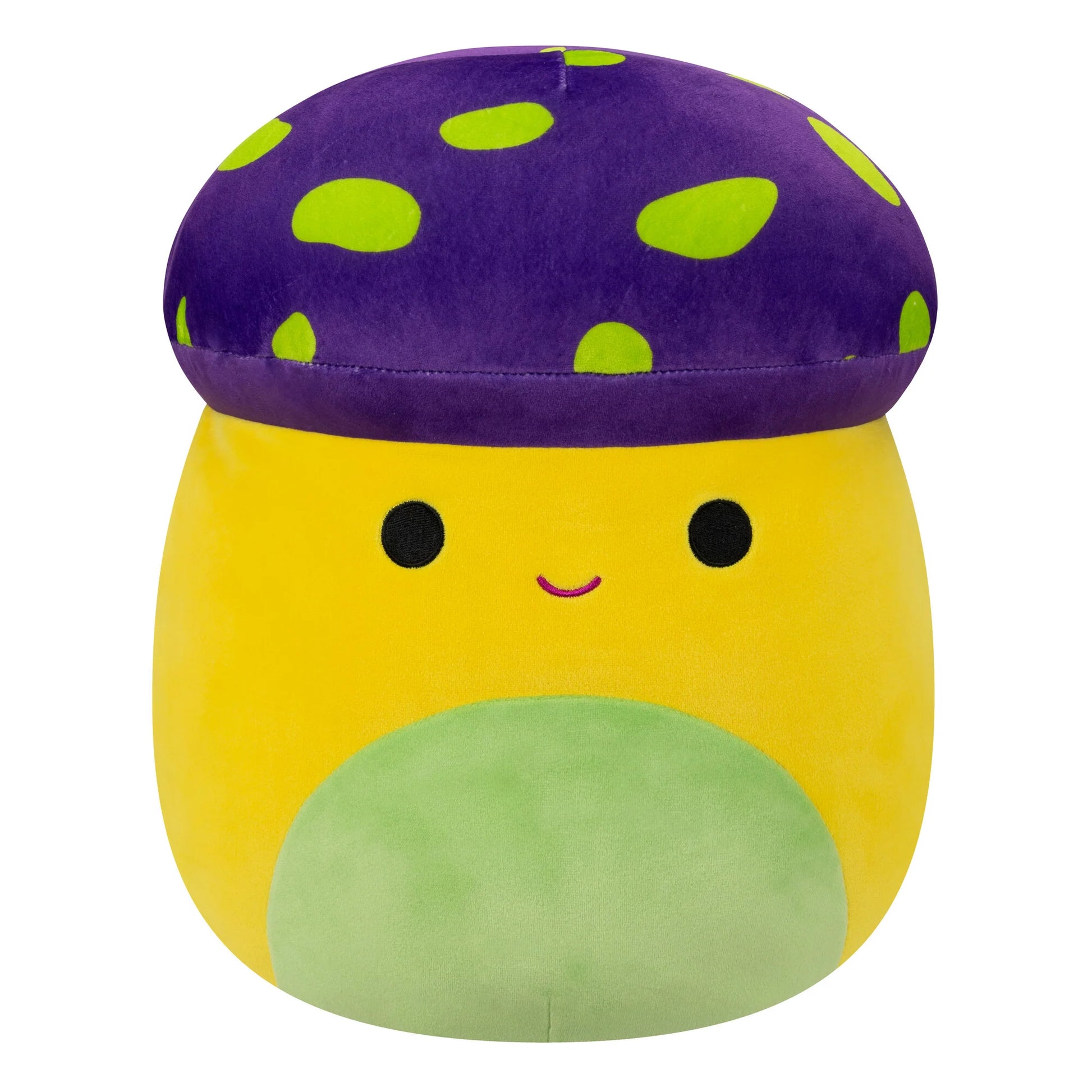 Squishmallows - Enid le champignon jaune fluo
