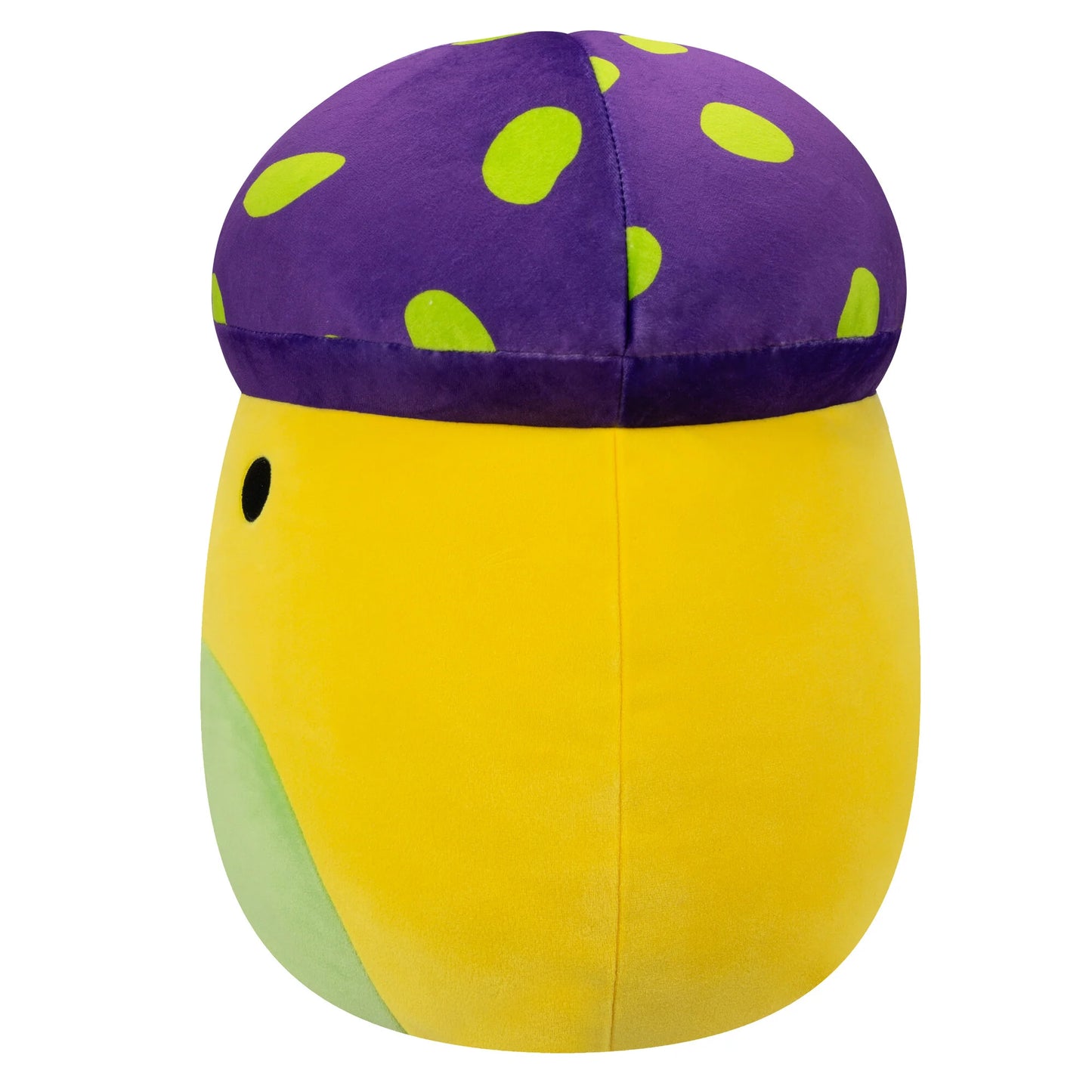 Squishmallows - Enid le champignon jaune fluo