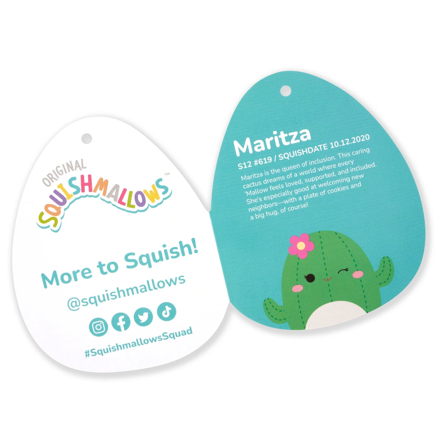 Squishmallows - Maritza il cactus verde
