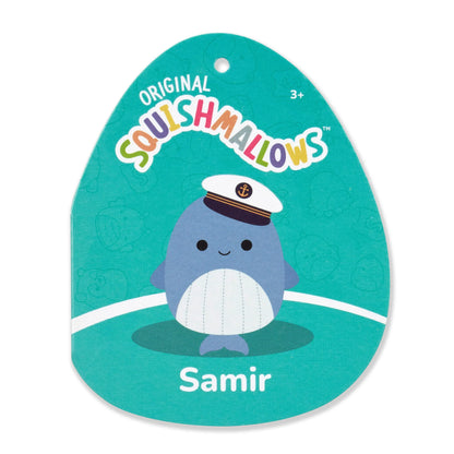 Squishmallows – Samir Blauwal mit Matrosenhut