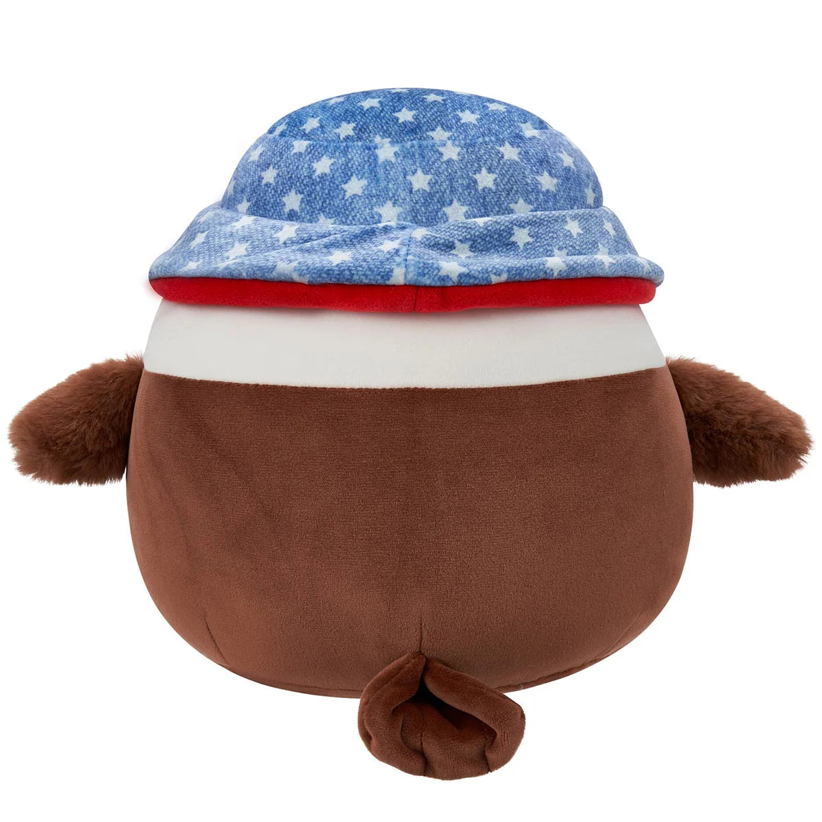 Squishmallows Micromallows Edoardo l'aquila calva con cappello da pescatore