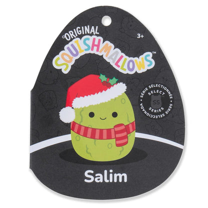 Squishmallows Noël Salim le cornichon de Noël