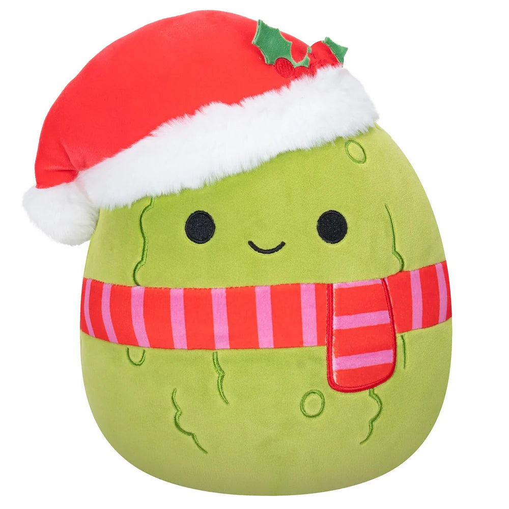 Squishmallows Noël Salim le cornichon de Noël