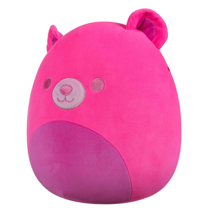Squishmallows - Livo l'orso rosa neon
