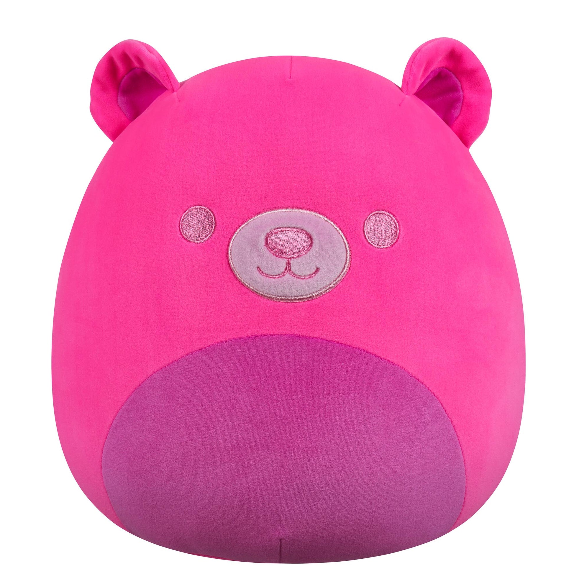 Squishmallows - Livo l'orso rosa neon