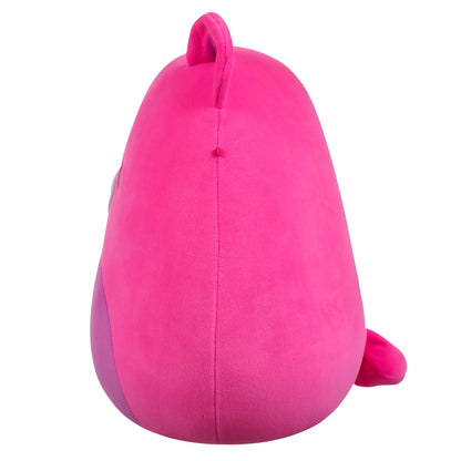Squishmallows - Livo l'orso rosa neon