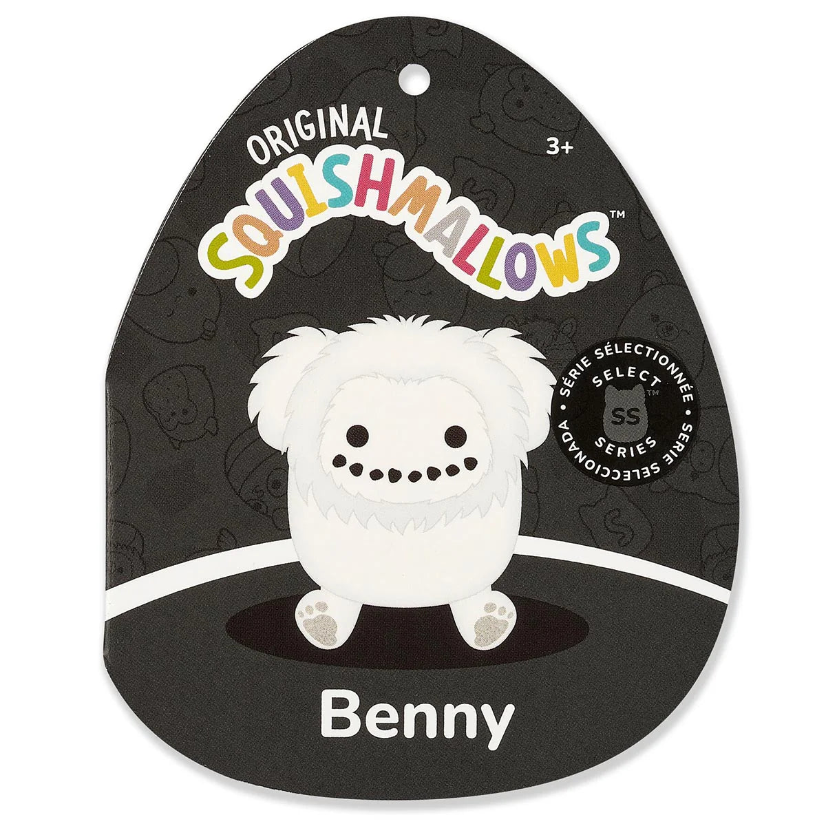 Squishmallows Christmas Select Series Benny der Bigfoot-Schneemann