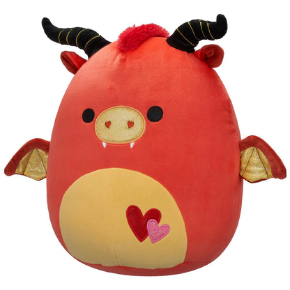 Squishmallows - Jarik le dragon avec des coeurs