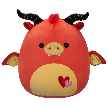 Squishmallows - Jarik le dragon avec des coeurs