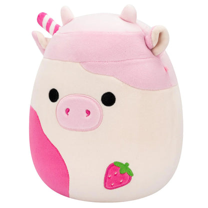 Squishmallows – Caedyn, die nach Erdbeermilch duftende Kuh