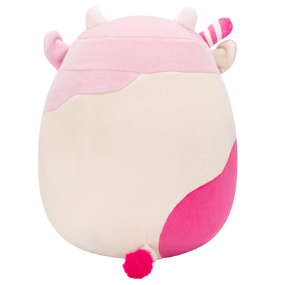 Squishmallows – Caedyn, die nach Erdbeermilch duftende Kuh