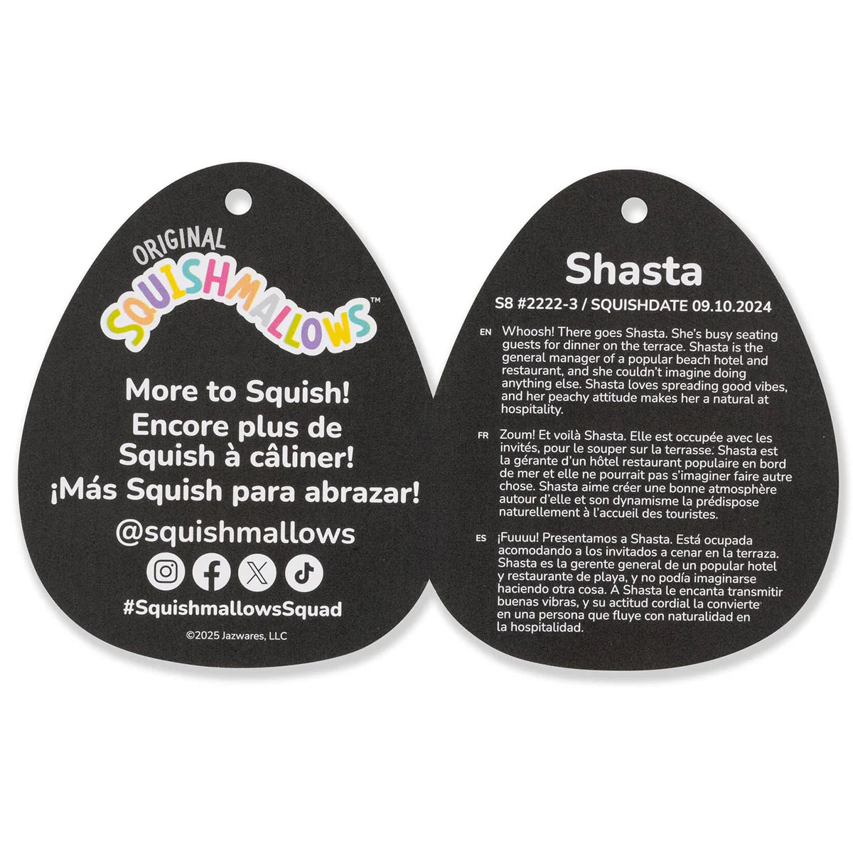 Squishmallows – Shasta, der duftende Mango-Boba Bigfoot