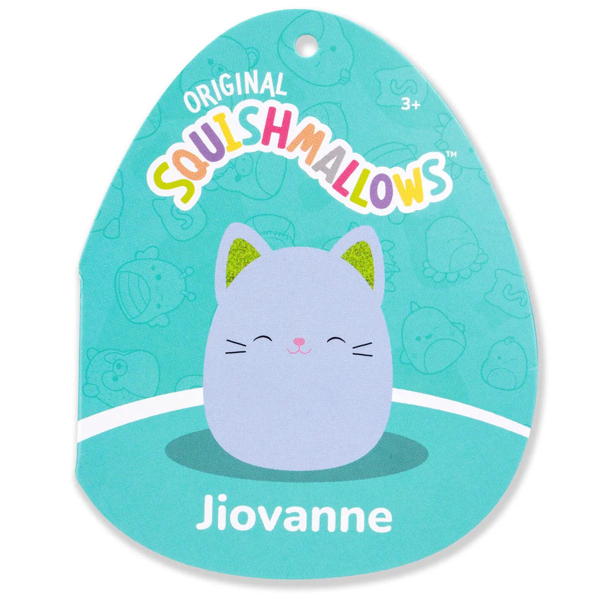 Squishmallows - Jiovanne le chat pervenche