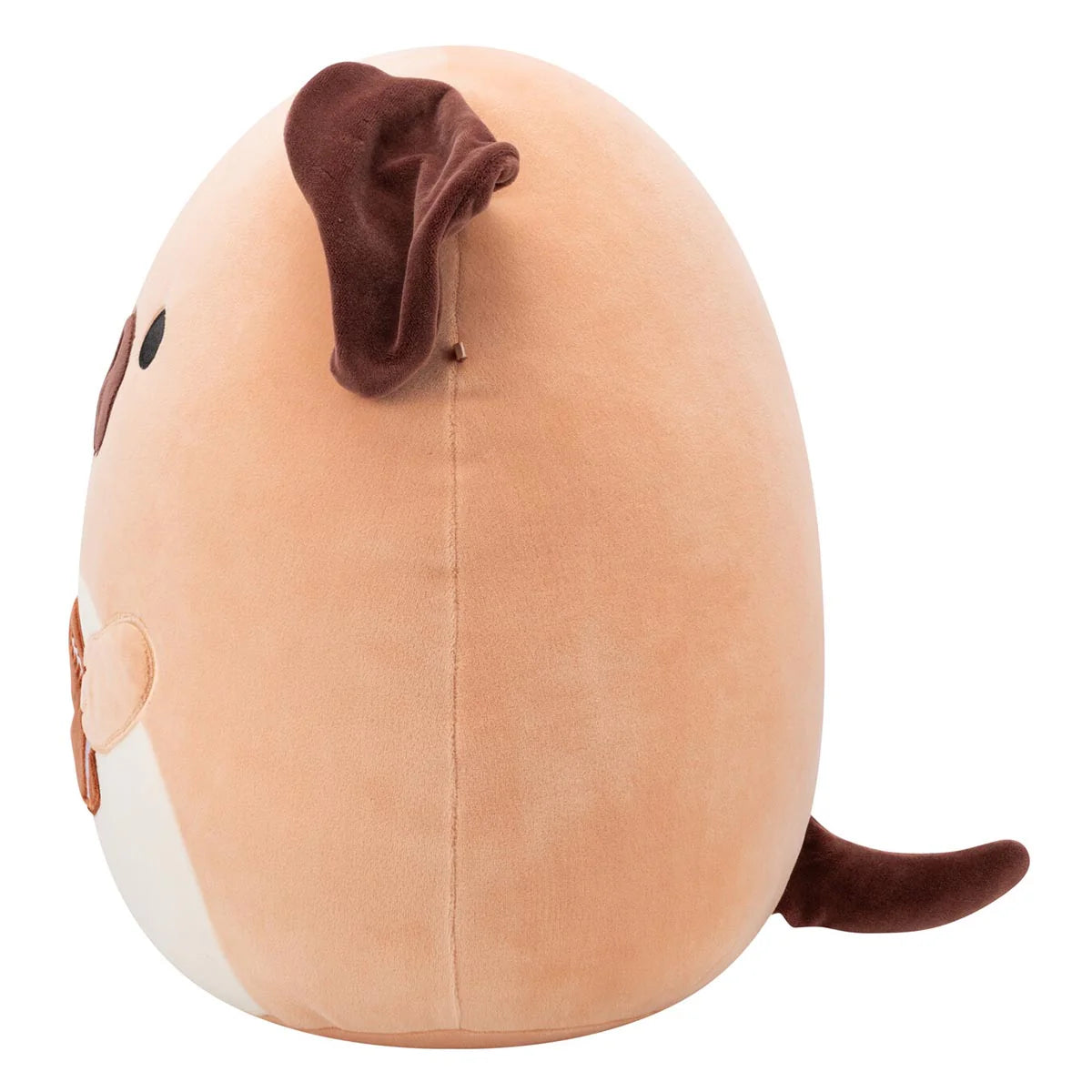 Squishmallows - Daryl il cane marrone con in mano un pallone da calcio