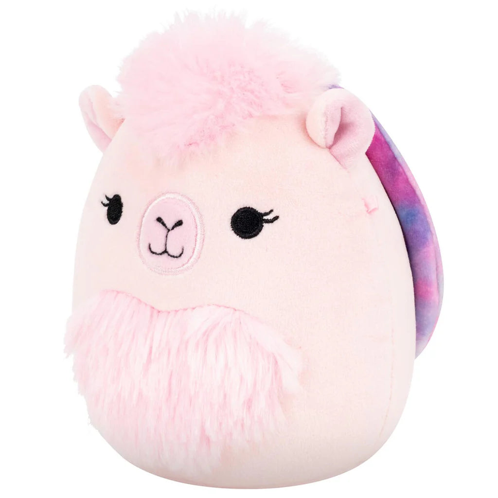 Squishmallows Fuzz-A-Mallows Carlee, das hellrosa Kamel