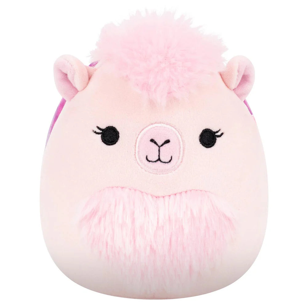 Squishmallows Fuzz-A-Mallows Carlee, das hellrosa Kamel