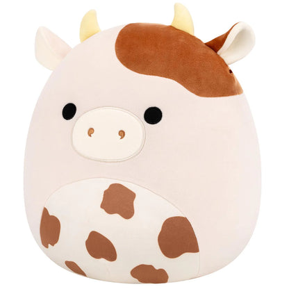 Squishmallows - Nightingale, la mucca marrone con macchie