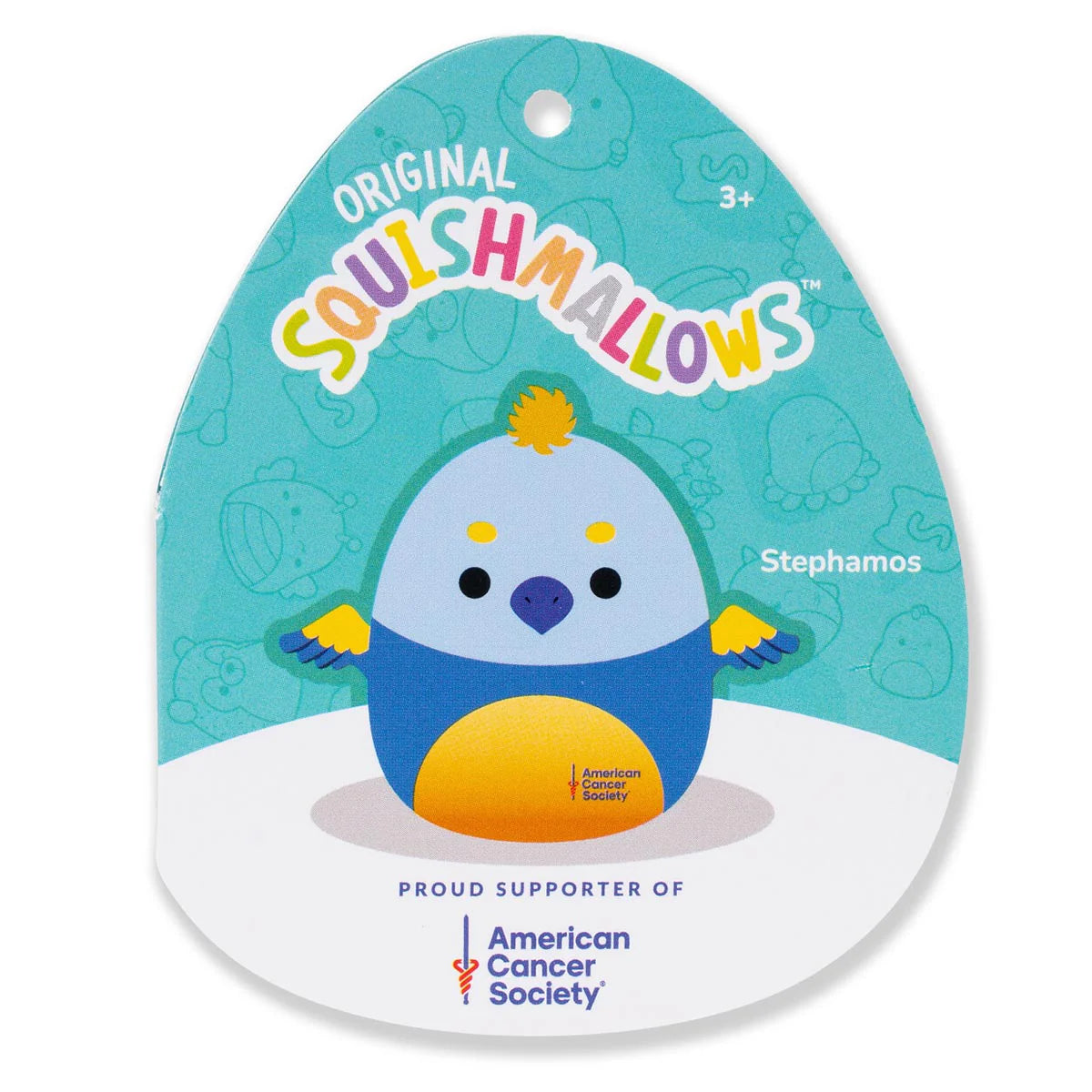 Squishmallows - Stephamos la Fenice Blu e Gialla (ACS)