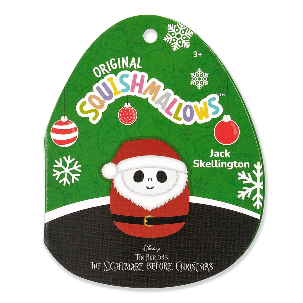 Squishmallows Natale Jack Skellington Babbo Natale