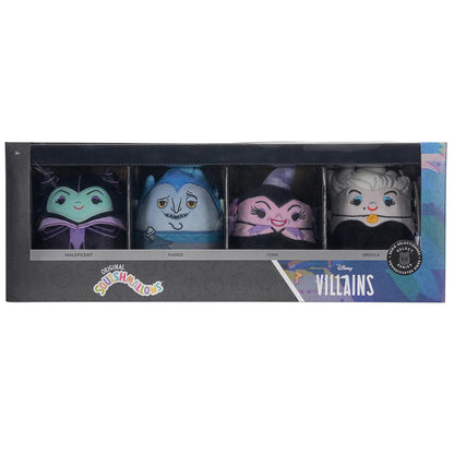 Pack de 4 méchants Disney Squishmallows Select Series